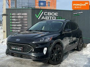 Ford Escape, 2020 г., Гибрид (PHEV), 119 тыс. км, Внедорожник / Кроссовер, Чорный, Львов AT-10409698 фото