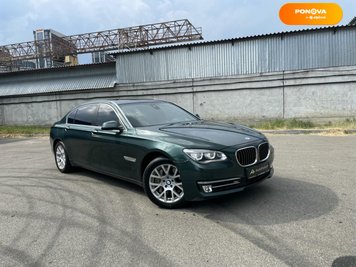 BMW 7 Series, 2013, Дизель, 2.99 л., 195 тис. км, Седан, Зелений, Київ 110922 фото