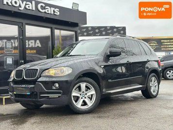 BMW X5, 2008 р., Дизель, 490 тис. км, Позашляховик / Кросовер, Чорний, Харків AT-10403742 фото