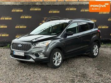 Ford Escape, 2017 р., Бензин, 121 тис. км, Позашляховик / Кросовер, Сірий, Софіївська Борщагівка AT-10417080 фото