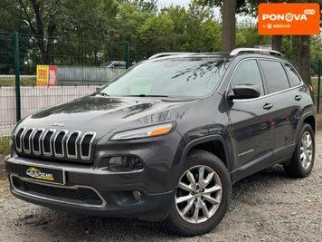 Jeep Cherokee, 2016 г., Бензин, 155 тыс. км, Внедорожник / Кроссовер, Серый, Умань AT-10426674 фото