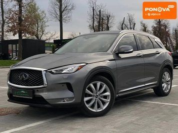 Infiniti QX50, 2018 р., Бензин, 69 тис. км, Позашляховик / Кросовер, Сірий, Київ AT-10415709 фото