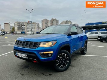 Jeep Compass, 2020, Бензин, 2.36 л., 39 тис. км, Позашляховик / Кросовер, Синій, Київ 278598 фото