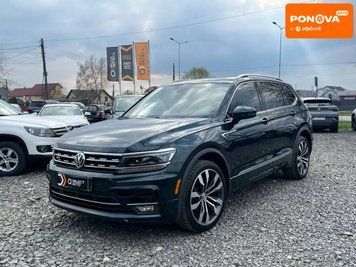 Volkswagen Tiguan, 2018 р., Бензин, 145 тис. км, Позашляховик / Кросовер, Зелений, Львів AT-10413277 фото