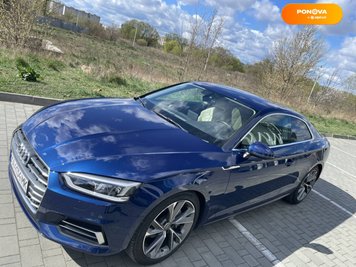 Audi A5, 2017, Дизель, 2 л., 77 тис. км, Купе, Синій, Київ Cars-Pr-65765 фото