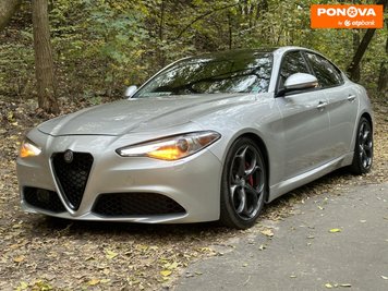 Alfa Romeo Giulia, 2017, Бензин, 2 л., 95 тис. км, Седан, Сірий, Київ 255866 фото