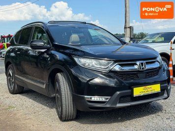 Honda CR-V, 2018 р., Бензин, 130 тис. км, Позашляховик / Кросовер, Чорний, Умань AT-10422323 фото
