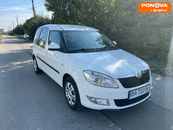 Skoda Roomster, 2011, Дизель, 1.2 л., 258 тис. км, Мікровен, Білий, Київ Cars-Pr-265296 фото