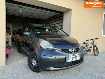 Toyota Aygo, 2008, Бензин, 1 л., 140 тис. км, Хетчбек, Сірий, Дніпро (Дніпропетровськ) Cars-Pr-270341 фото