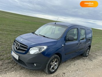 Mercedes-Benz Citan, 2014, Дизель, 1.46 л., 255 тис. км, Мінівен, Синій, Тернопіль Cars-Pr-219495 фото