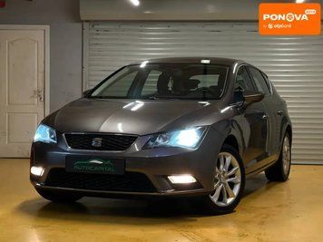 SEAT Leon, 2016 р., Бензин, 164 тис. км, Хетчбек, Сірий, Київ AT-10410826 фото