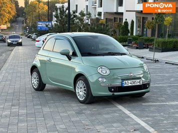 Fiat 500, 2015, Бензин, 1.37 л., 78 тис. км, Хетчбек, Зелений, Ужгород Cars-Pr-85186 фото