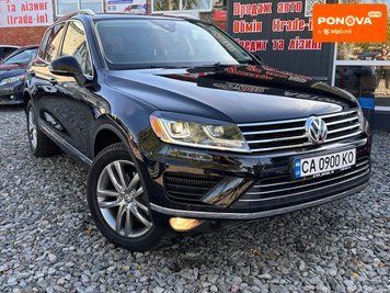 Volkswagen Touareg, 2015 г., Дизель, 198 тыс. км, Внедорожник / Кроссовер, Чорный, Смела AT-10430124 фото