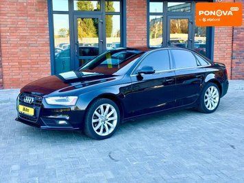 Audi A4, 2013 г., Бензин, 230 тыс. км, Седан, Чорный, Кременчук AT-10402308 фото