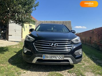 Hyundai Grand Santa Fe, 2015, Дизель, 2.2 л., 164 тис. км, Позашляховик / Кросовер, Чорний, Чернівці Cars-Pr-217608 фото