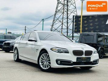 BMW 5 Series, 2013 г., Бензин, 163 тыс. км, Седан, Белый, Харьков AT-10404342 фото