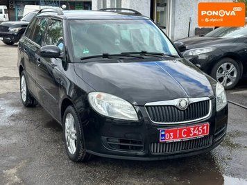 Skoda Fabia, 2008 г., Бензин, 212 тыс. км, Универсал, Чорный, Каменское (Днепродзержинск) AT-10416433 фото