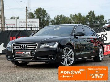 Audi A8, 2013 р., Бензин, 181 тис. км, Седан, Чорний, Київ AT-10430533 фото