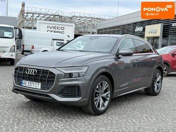 Audi Q8, 2020 р., Дизель, 135 тис. км, Позашляховик / Кросовер, Сірий, Дніпро (Дніпропетровськ) AT-10416346 фото