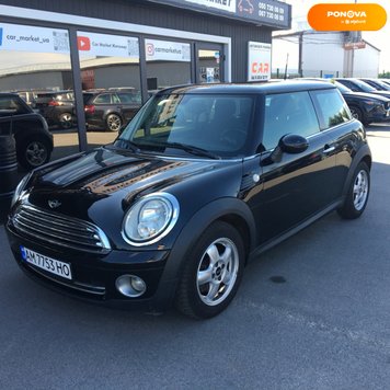 MINI Cooper, 2009, Бензин, 1.6 л., 180 тис. км, Купе, Чорний, Житомир 112021 фото