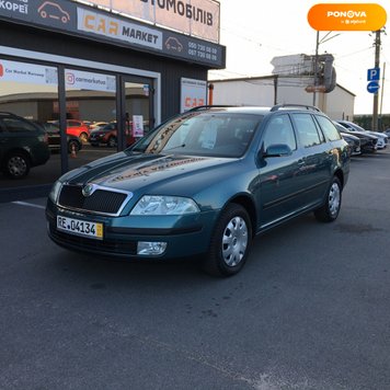 Skoda Octavia A5, 2006, Бензин, 1.6 л., 202 тис. км, Універсал, Зелений, Житомир 201997 фото