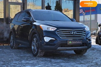 Hyundai Grand Santa Fe, 2015, Бензин, 3.3 л., 247 тис. км, Позашляховик / Кросовер, Чорний, Київ 16129 фото