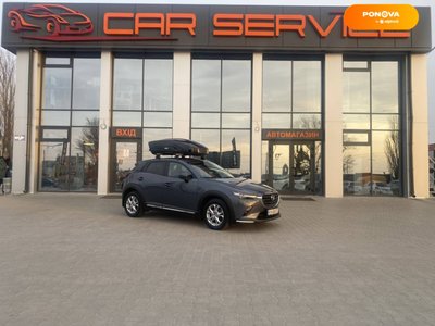 Mazda CX-3, 2021, Бензин, 2 л., 28 тис. км, Позашляховик / Кросовер, Сірий, Київ 24426 фото