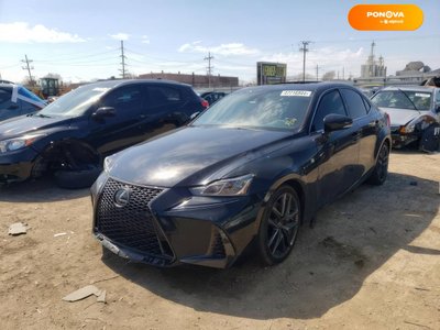 Lexus IS, 2019, Бензин, 3.46 л., 135 тис. км, Седан, Чорний, Коломия Cars-EU-US-KR-35266 фото