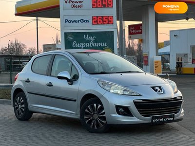 Peugeot 207, 2010, Бензин, 1.36 л., 216 тис. км, Хетчбек, Сірий, Миколаїв 20125 фото