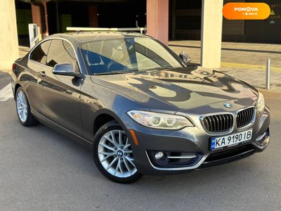 BMW 2 Series, 2016, Бензин, 2 л., 108 тыс. км, Купе, Серый, Киев 26361 фото