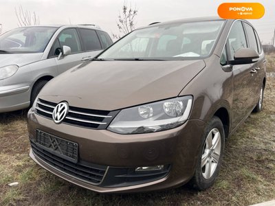 Volkswagen Sharan, 2011, Дизель, 2 л., 270 тыс. км, Минивен, Коричневый, Ужгород Cars-Pr-66239 фото