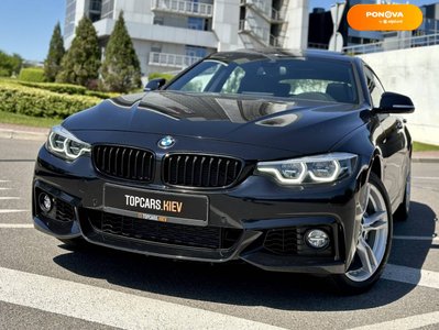 BMW 4 Series Gran Coupe, 2017, Бензин, 2 л., 59 тис. км, Купе, Синій, Київ 43261 фото