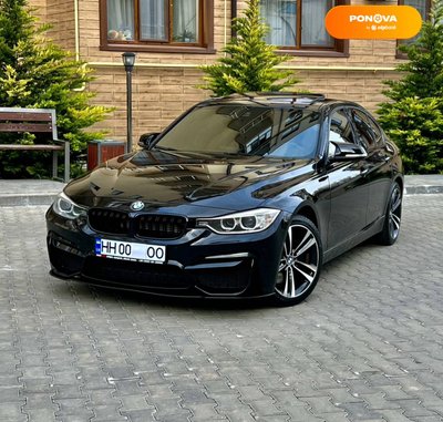 BMW 3 Series, 2014, Бензин, 2.98 л., 200 тис. км, Седан, Чорний, Одеса 36471 фото