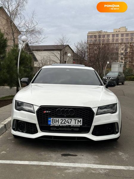 Audi A7 Sportback, 2013, Дизель, 3 л., 180 тис. км, Ліфтбек, Білий, Одеса Cars-Pr-57581 фото