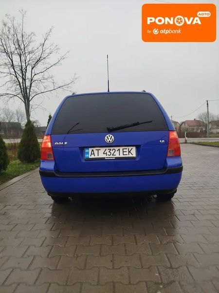Volkswagen Golf, 2001 р., Бензин, 270 тис. км, Універсал, Синій, Галич AT-10405948 фото