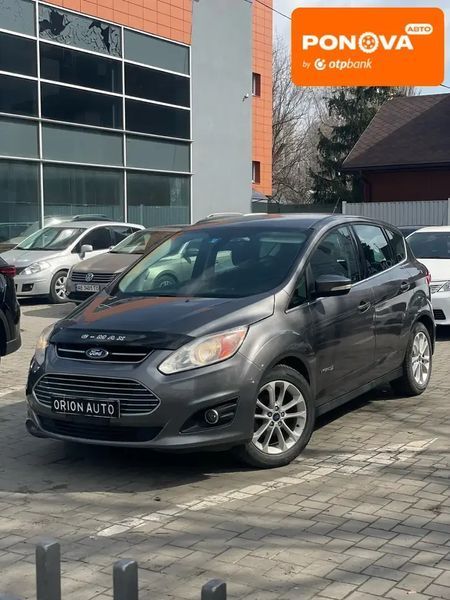Ford C-Max, 2014 р., Гібрид (MHEV), 195 тис. км, Хетчбек, Сірий, Дніпро (Дніпропетровськ) AT-10414777 фото