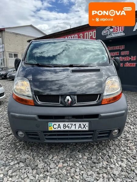 Renault Trafic, 2004 р., Дизель, 374 тис. км, Мінівен, Чорний, Сміла AT-10418287 фото