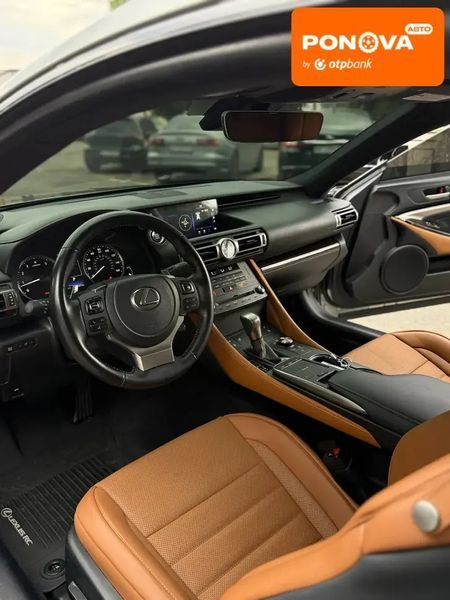 Lexus RC, 2022 р., Бензин, 25 тис. км, Купе, Сірий, Дніпро (Дніпропетровськ) AT-10420245 фото