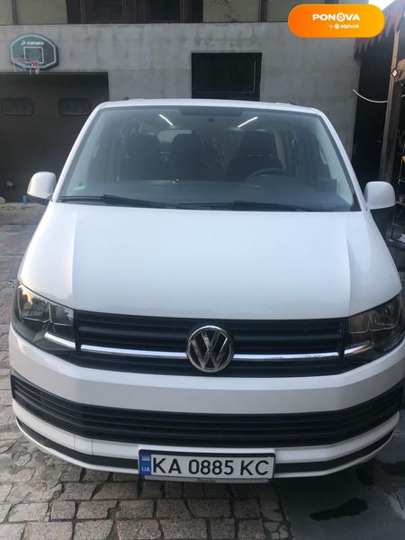 Volkswagen Transporter, 2018, Дизель, 2 л., 228 тыс. км, Минивен, Белый, Киев Cars-Pr-163384 фото