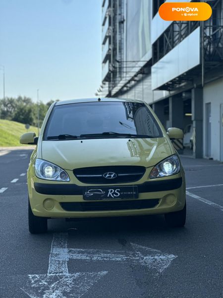 Hyundai Getz, 2010, Бензин, 1.4 л., 95 тис. км, Хетчбек, Жовтий, Київ 110485 фото