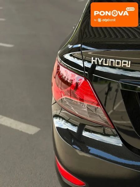Hyundai Accent, 2012 р., Бензин, 206 тис. км, Седан, Чорний, Запоріжжя AT-10419675 фото