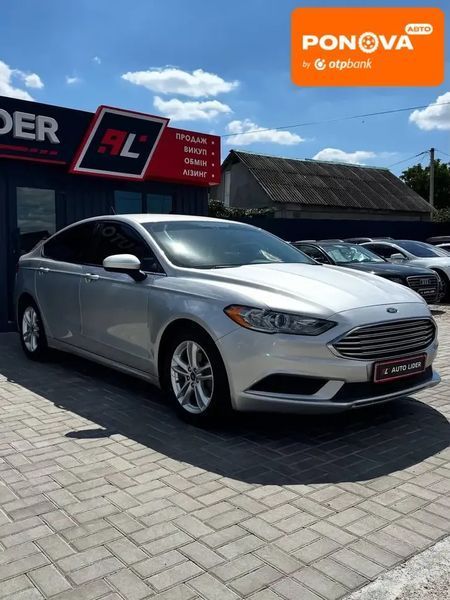 Ford Fusion, 2018 р., Бензин, 102 тис. км, Седан, Сірий, Кропивницький (Кіровоград) AT-10410442 фото