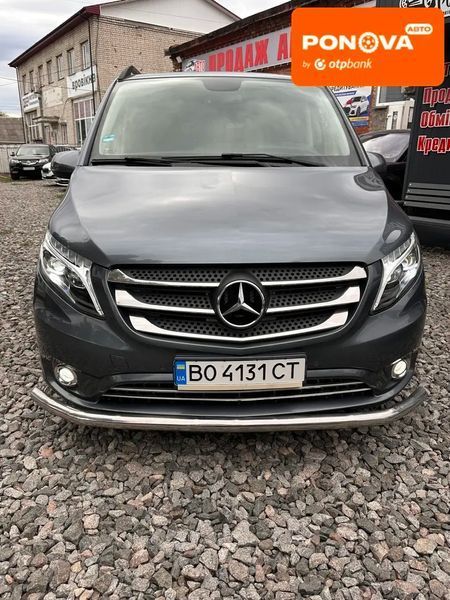 Mercedes-Benz Vito, 2015 р., Дизель, 231 тис. км, Мінівен, Сірий, Сміла AT-10427097 фото