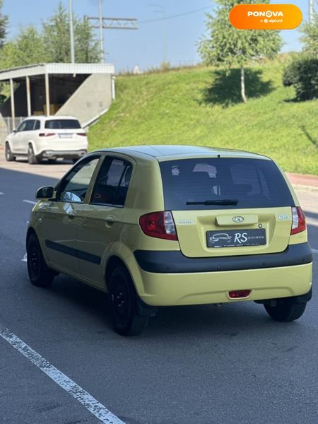 Hyundai Getz, 2010, Бензин, 1.4 л., 95 тис. км, Хетчбек, Жовтий, Київ 110485 фото