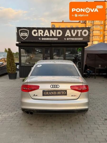 Audi A4, 2015 р., Бензин, 140 тис. км, Седан, Сірий, Софіївська Борщагівка AT-10417482 фото