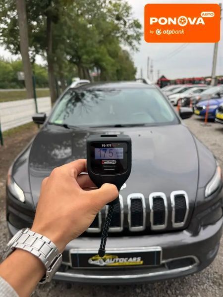 Jeep Cherokee, 2016 р., Бензин, 155 тис. км, Позашляховик / Кросовер, Сірий, Умань AT-10426674 фото