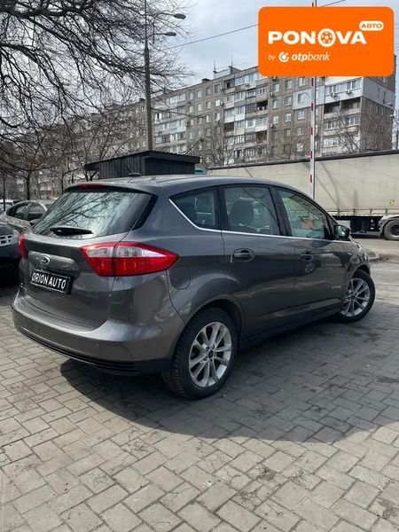 Ford C-Max, 2014 р., Гібрид (MHEV), 195 тис. км, Хетчбек, Сірий, Дніпро (Дніпропетровськ) AT-10414777 фото