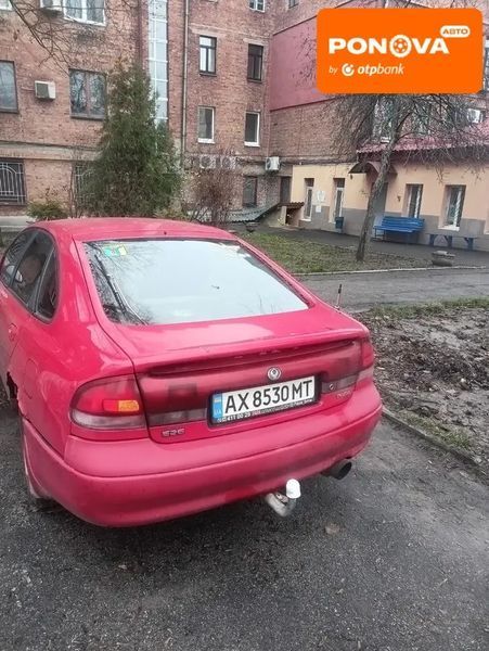 Mazda 626, 1992 г., Газ пропан-бутан / Бензин, 247 тыс. км, Хетчбек, Красный, Харьков AT-10405527 фото