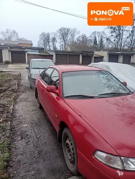 Mazda 626, 1992 г., Газ пропан-бутан / Бензин, 247 тыс. км, Хетчбек, Красный, Харьков AT-10405527 фото