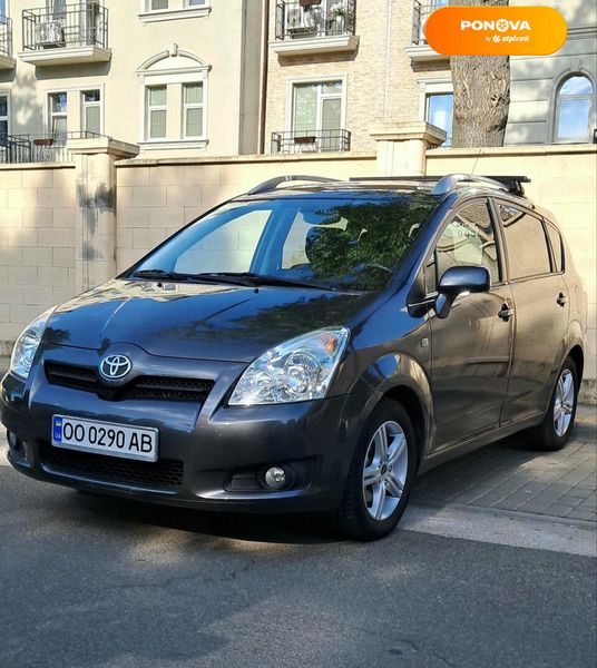 Toyota Corolla Verso, 2008, Бензин, 1.8 л., 168 тис. км, Минивен, Серый, Одесса Cars-Pr-66992 фото